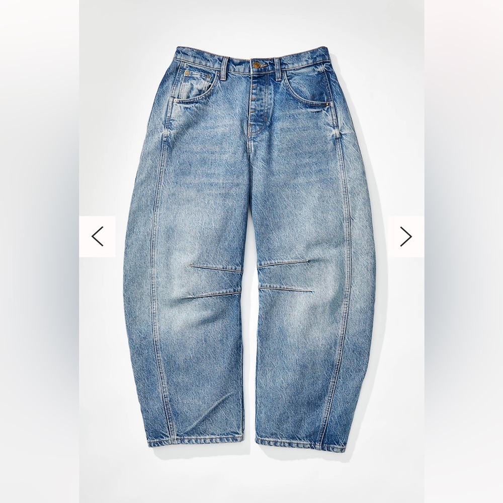 Free people barrel Jean size 25